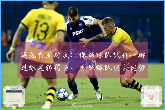 英冠首尾对决：保级球队凭借一脚进球逆转得分，升级球队仍占优势